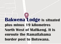 Bakwena Lodge Location